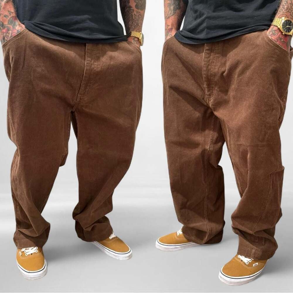 Vintage Stone Creek Baggy Brown Corduroy Pants Size 42